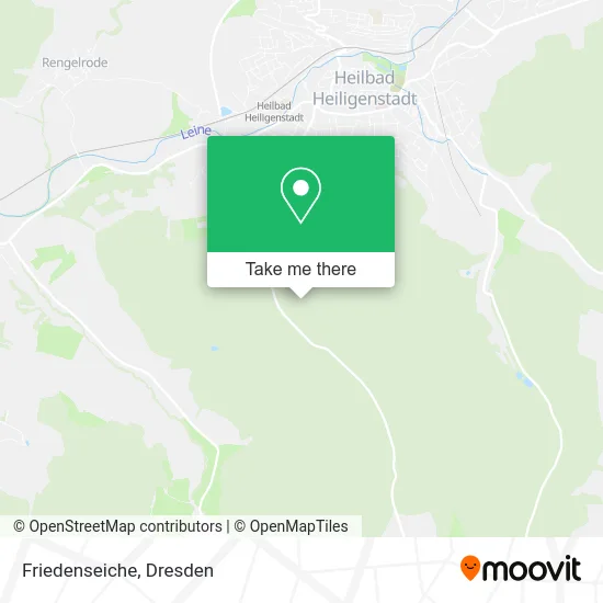 Карта Friedenseiche