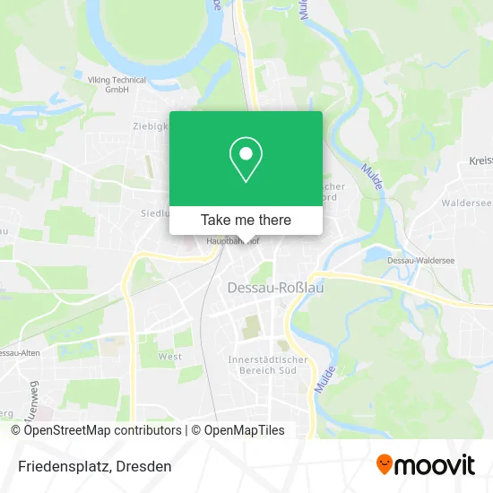Карта Friedensplatz