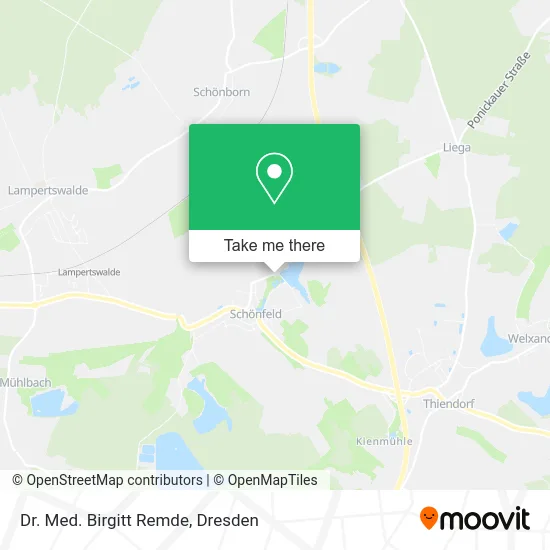 Карта Dr. Med. Birgitt Remde