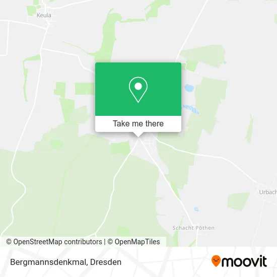 Bergmannsdenkmal map