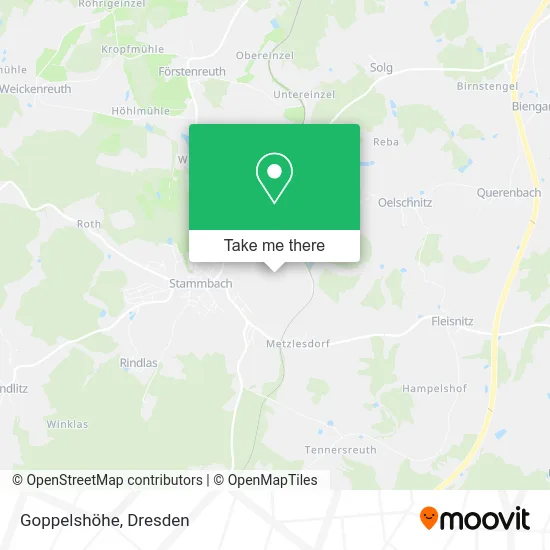 Карта Goppelshöhe
