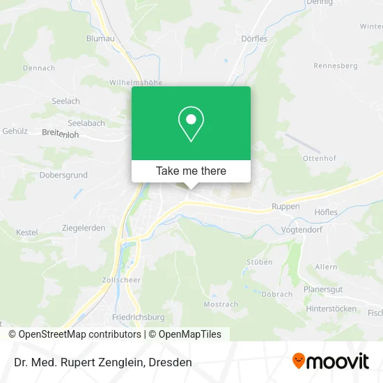 Карта Dr. Med. Rupert Zenglein