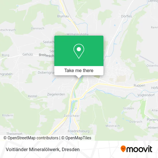 Карта Voitländer Mineralölwerk