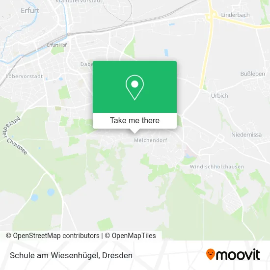 Карта Schule am Wiesenhügel