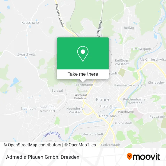 Карта Admedia Plauen Gmbh