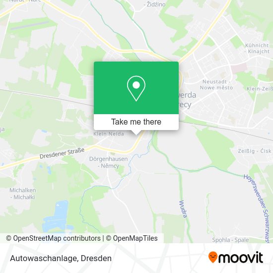 Карта Autowaschanlage