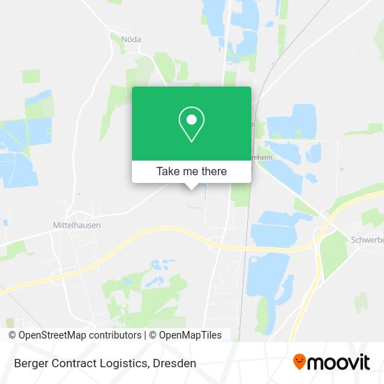 Карта Berger Contract Logistics