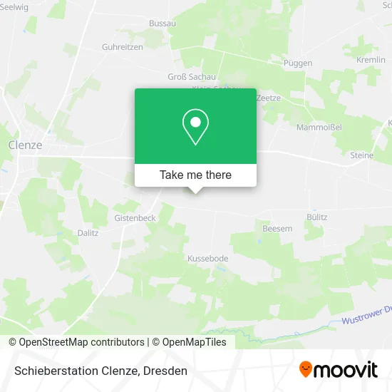 Карта Schieberstation Clenze