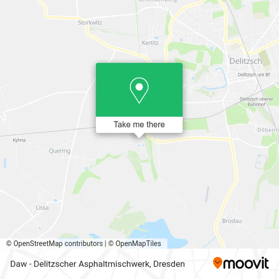 Карта Daw - Delitzscher Asphaltmischwerk