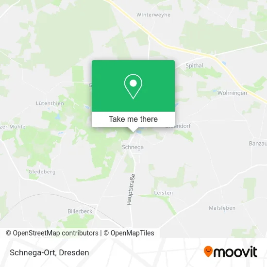 Карта Schnega-Ort