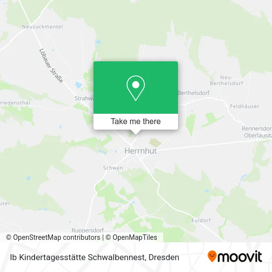 Карта Ib Kindertagesstätte Schwalbennest