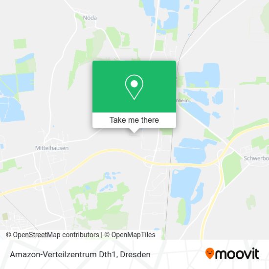 Карта Amazon-Verteilzentrum Dth1