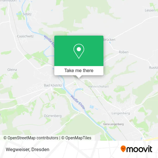 Карта Wegweiser