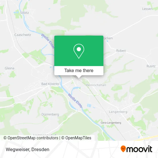 Карта Wegweiser