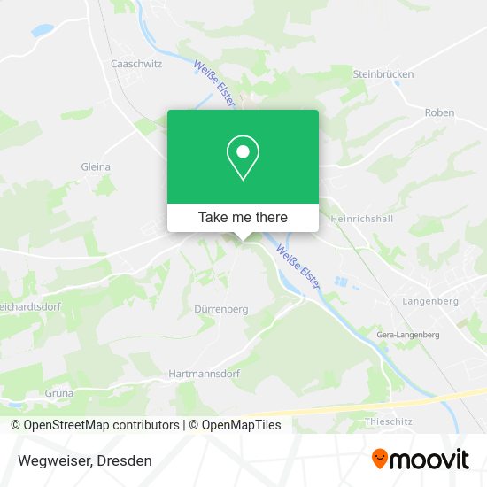 Карта Wegweiser