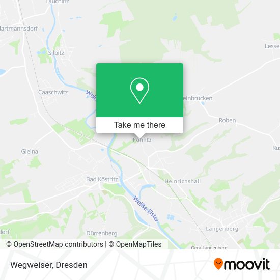 Карта Wegweiser