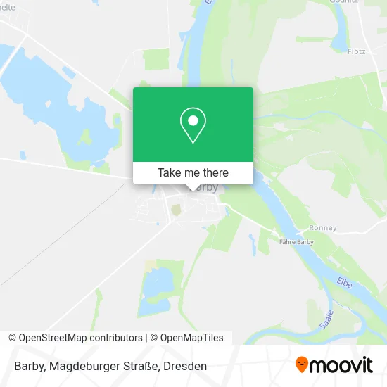 Карта Barby, Magdeburger Straße