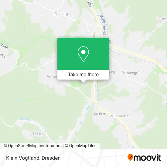 Карта Klein-Vogtland