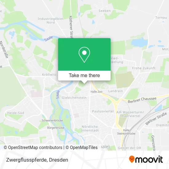 Карта Zwergflusspferde