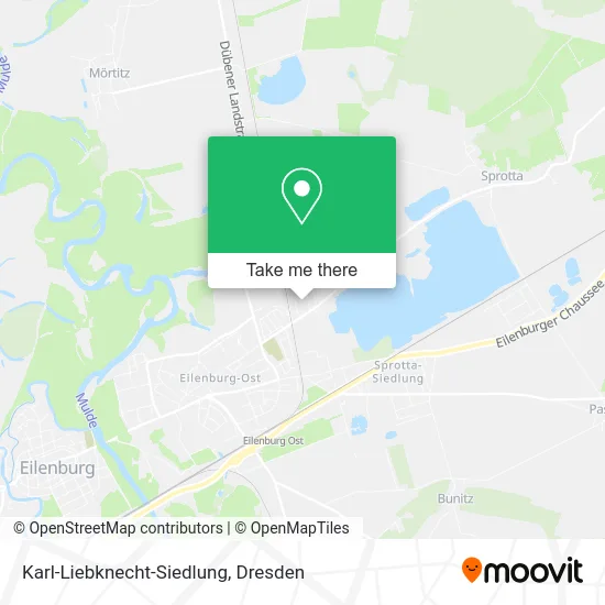 Карта Karl-Liebknecht-Siedlung