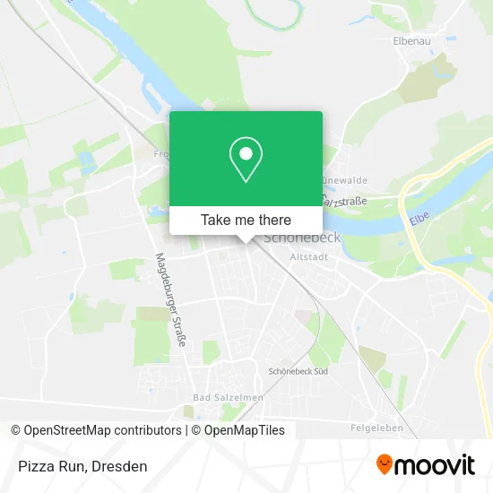 Карта Pizza Run