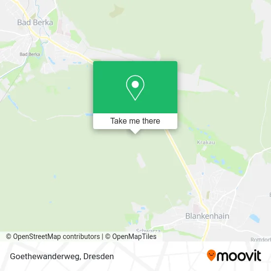 Карта Goethewanderweg