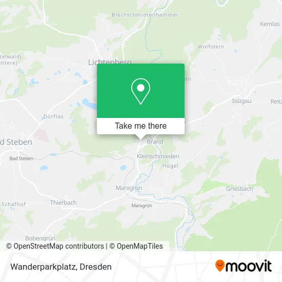 Карта Wanderparkplatz