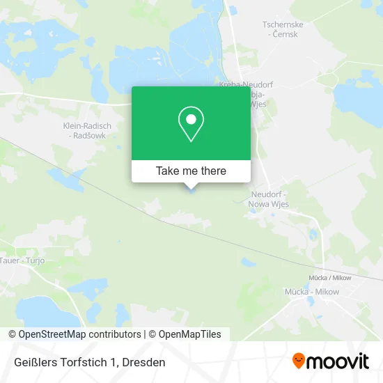 Карта Geißlers Torfstich 1