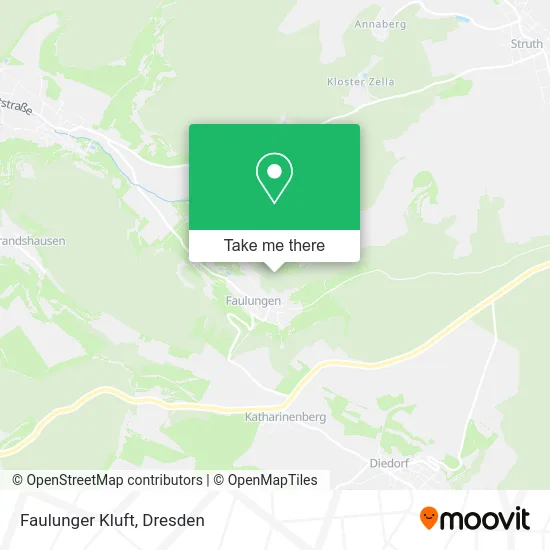 Faulunger Kluft map