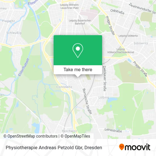 Карта Physiotherapie Andreas Petzold Gbr