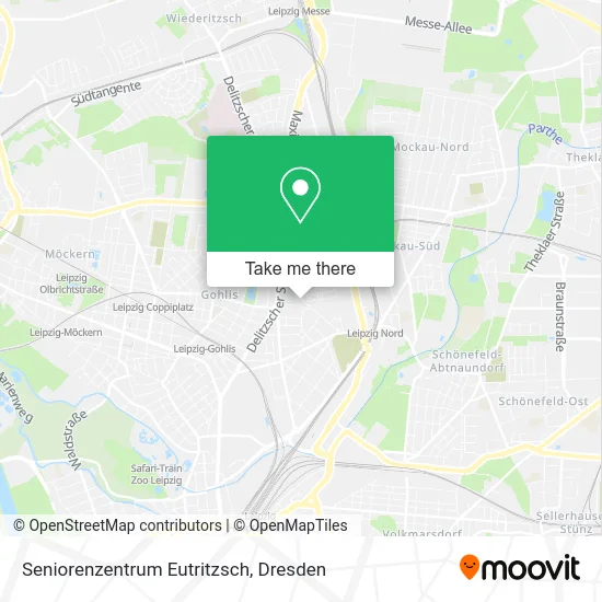 Карта Seniorenzentrum Eutritzsch