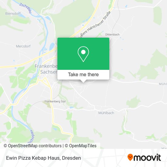 Карта Ewin Pizza Kebap Haus
