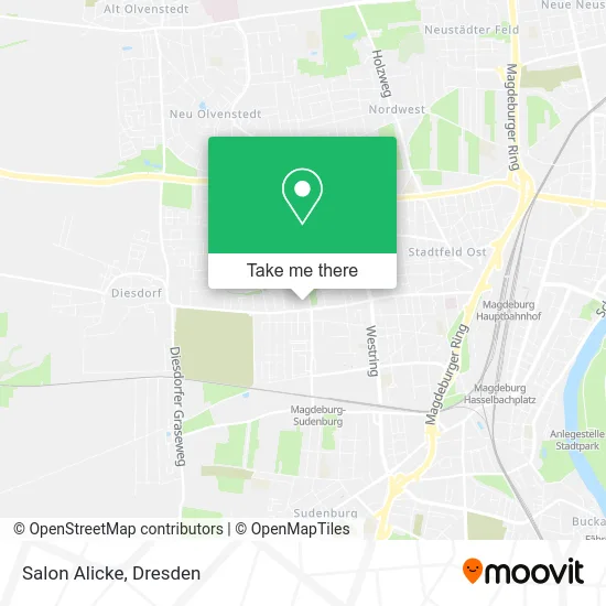 Карта Salon Alicke