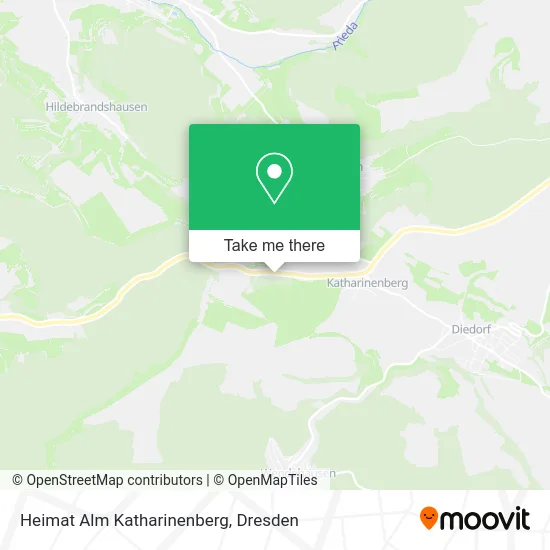 Карта Heimat Alm Katharinenberg
