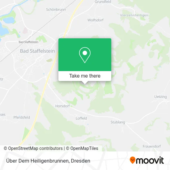 Карта Über Dem Heiligenbrunnen