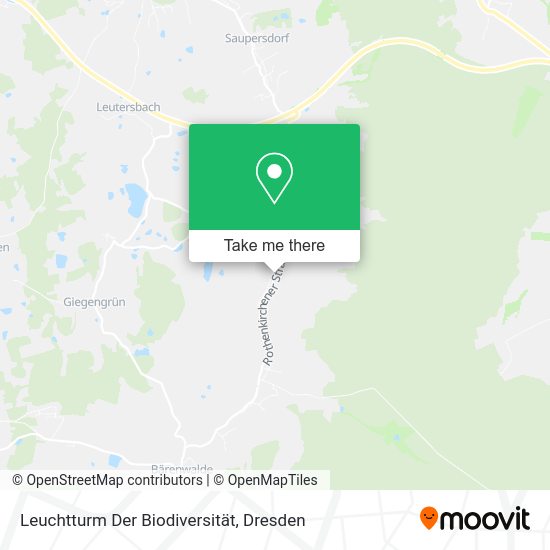 Карта Leuchtturm Der Biodiversität