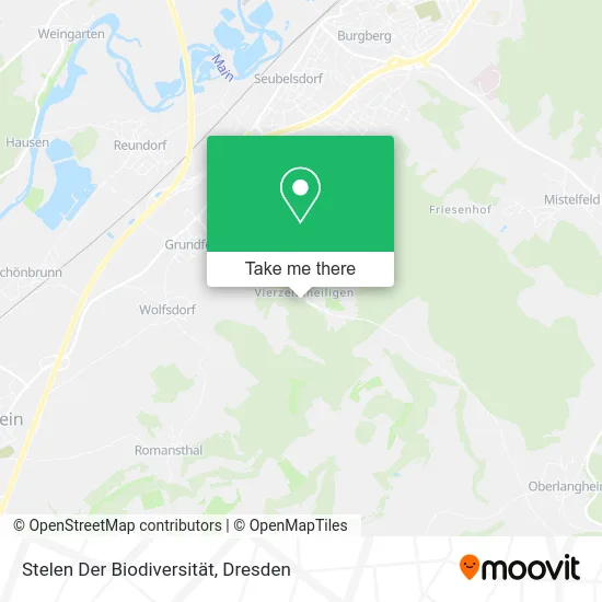 Карта Stelen Der Biodiversität