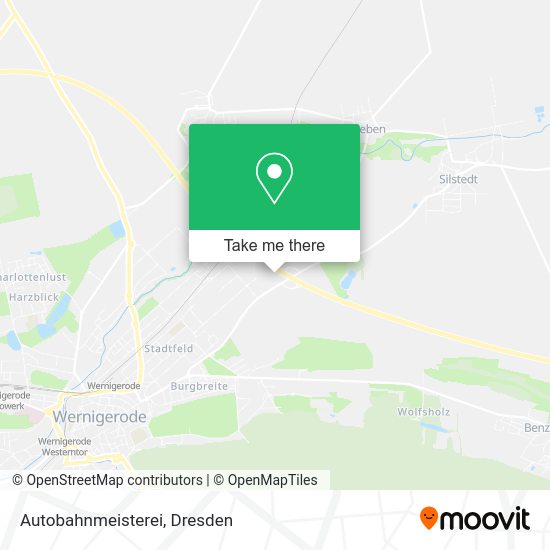Карта Autobahnmeisterei