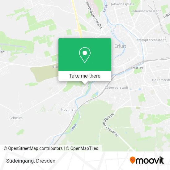 Карта Südeingang