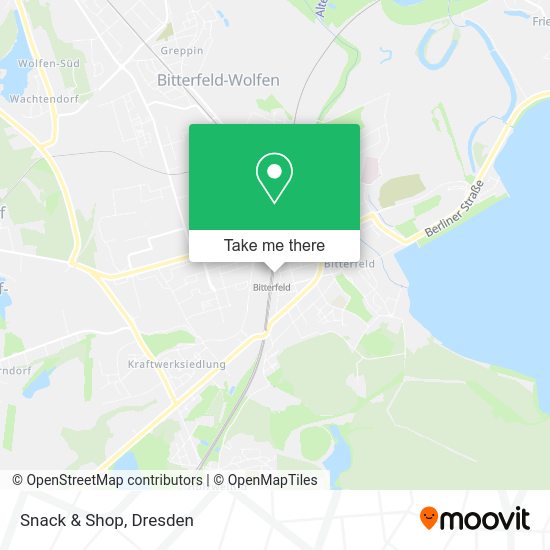 Карта Snack & Shop