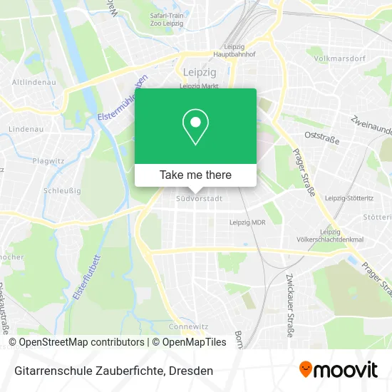 Карта Gitarrenschule Zauberfichte