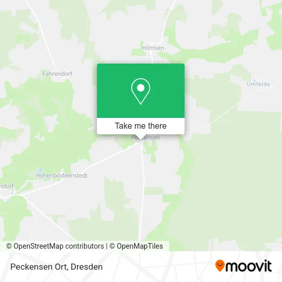 Карта Peckensen Ort