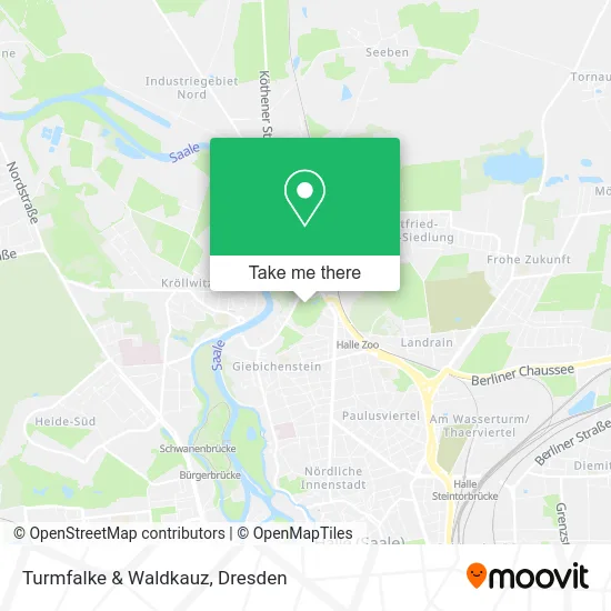 Карта Turmfalke & Waldkauz