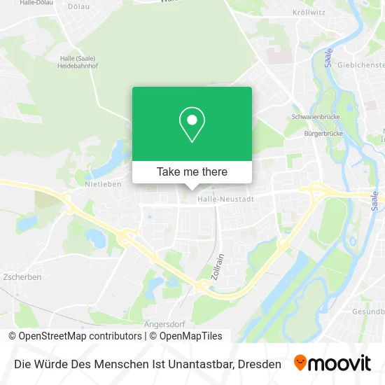Карта Die Würde Des Menschen Ist Unantastbar