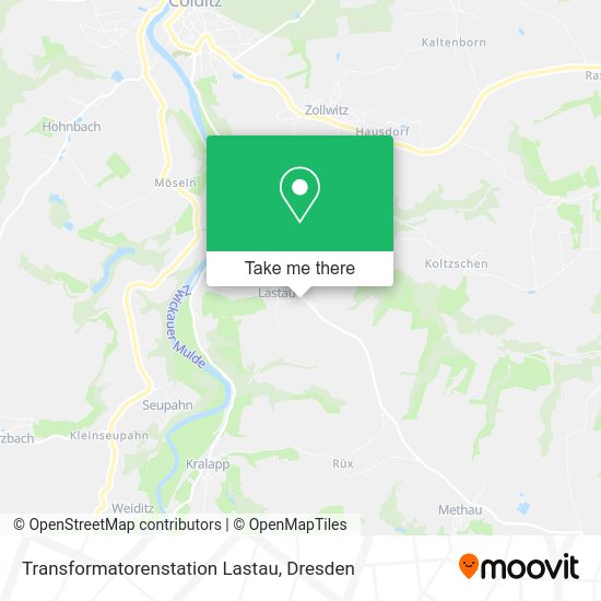 Карта Transformatorenstation Lastau