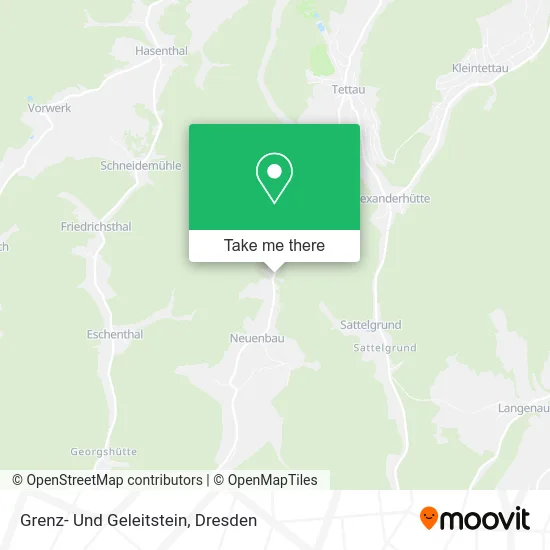 Карта Grenz- Und Geleitstein
