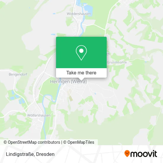 Карта Lindigstraße