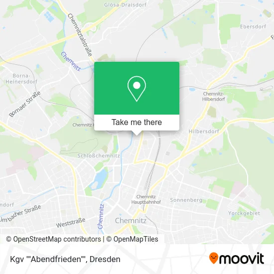 Карта Kgv ""Abendfrieden""