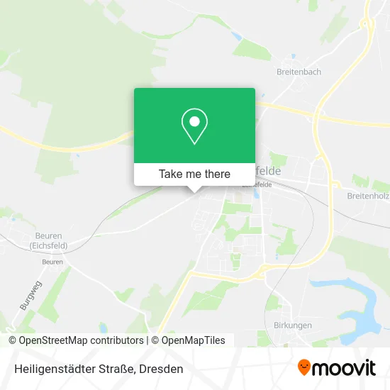 Карта Heiligenstädter Straße