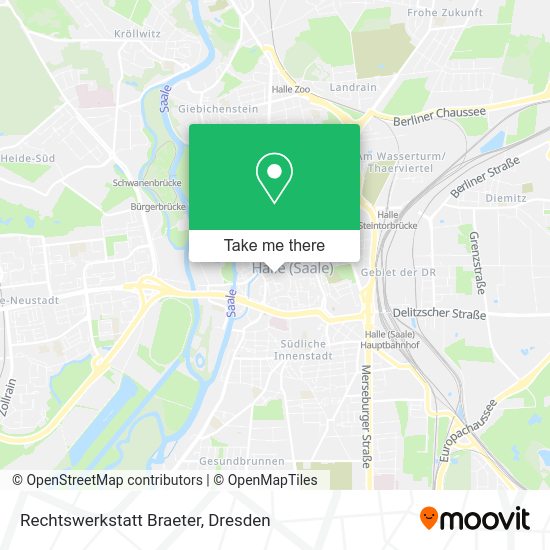 Карта Rechtswerkstatt Braeter